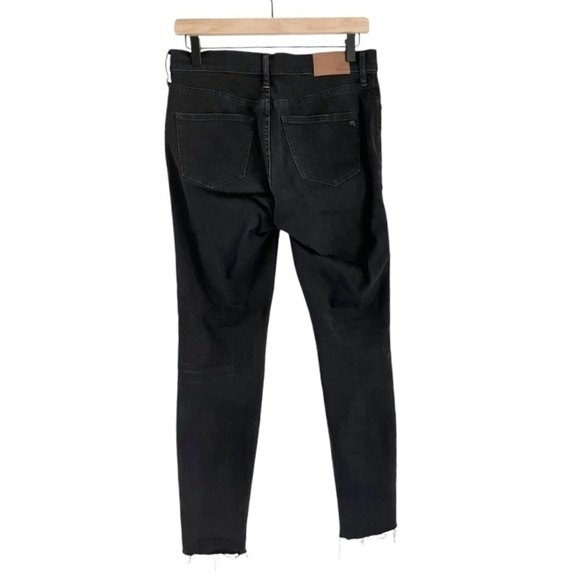 Madewell Women’s 9” High Riser Skinny Jeans in Black Sea Size 27 - Picture 6 of 13